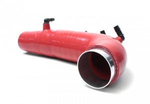 Subaru WRX Turbo Inlet Hose - Perrin Performance - Red - `08-`14